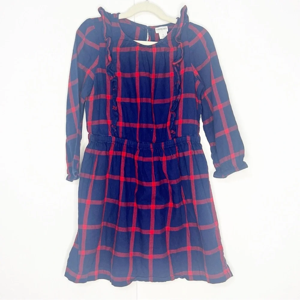 Crewcuts plaid dress